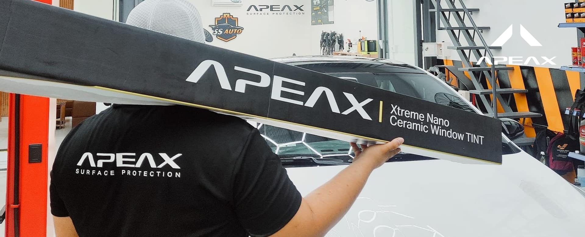 Phim cách nhiệt APEAX nano Ceramic Gốm sứ là sự lựa chọn hàng đầu hiện nay của nhiều chủ xe hơi TPHCM trong mùa nắng nóng