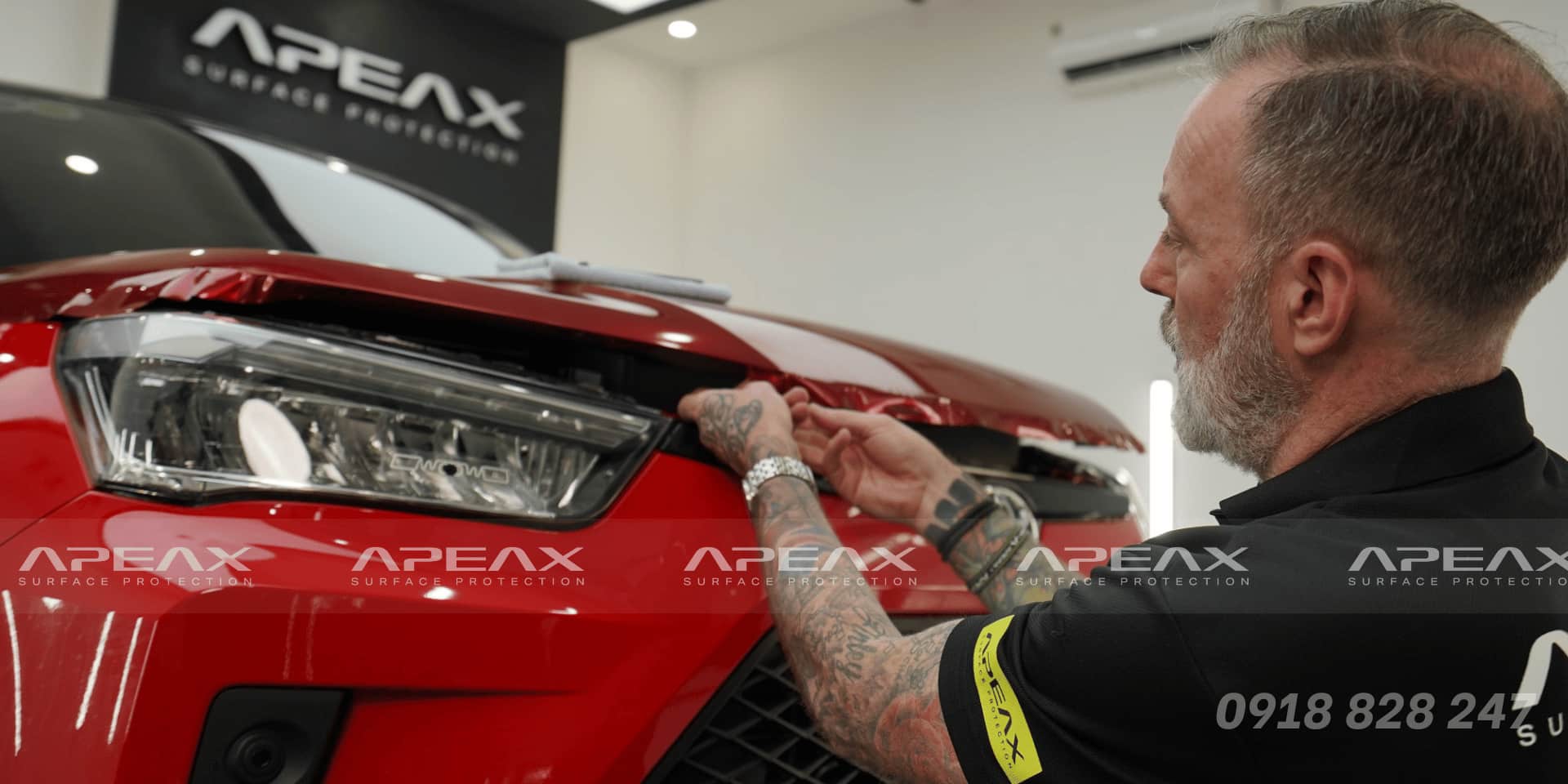 Phim bảo vệ sơn PPF APEAX được sản xuất với vật liệu đặc biệt, dễ dàng vệ sinh và lau chùi trước các chất bẩn ăn mòn. Phim PPF TPU rất khó bị ăn mòn bởi phân chim, bọ côn trùng.