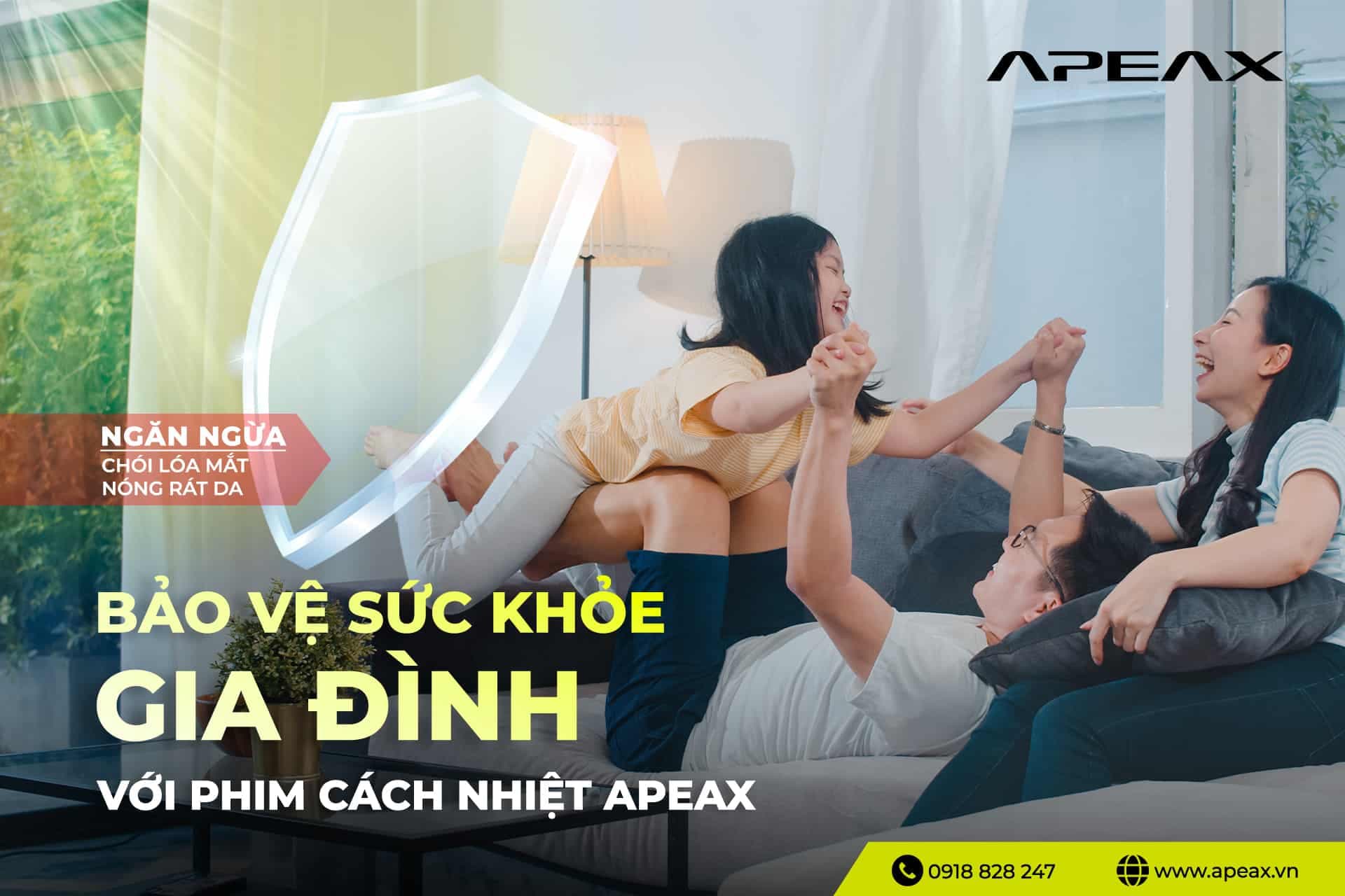 Dán film cách nhiệt nhà kính căn hộ mang đến nhiều lợi ích thiết thực và bảo vệ sức khỏe gia đình.